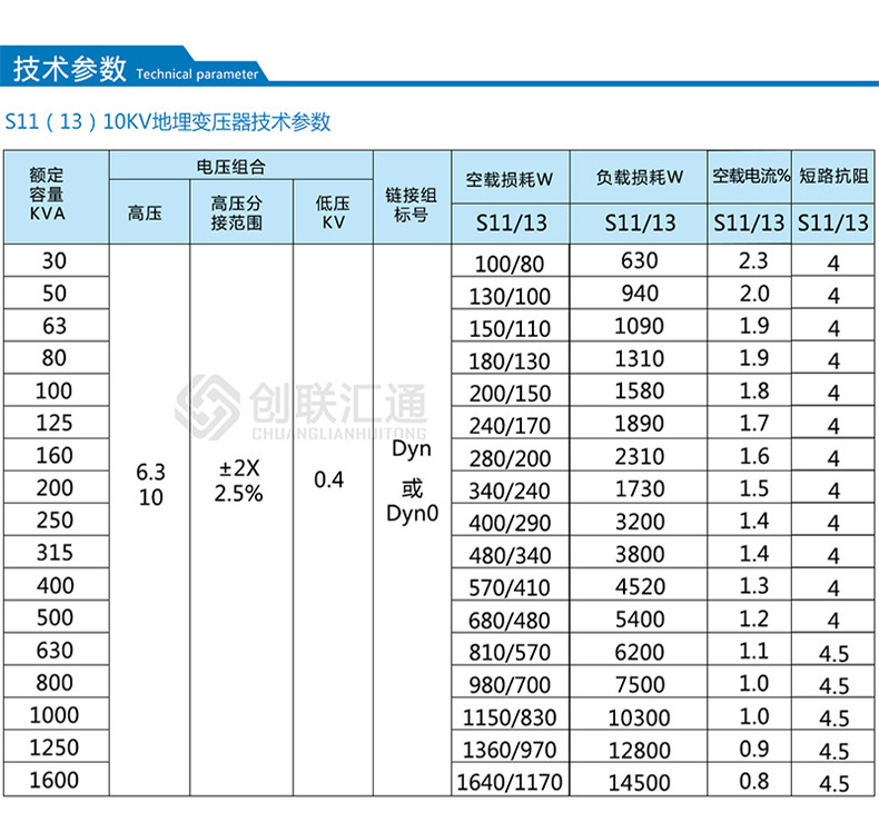 S11-MRD地埋式變壓器 高壓油浸 電力變壓器 變壓器廠家直銷特惠-創(chuàng)聯(lián)匯通示例圖3